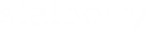 White Stalberry logo text on a clean background